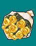 黄薔薇花束